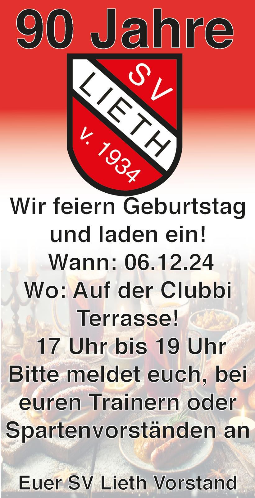 90 Jahre SV Lieth